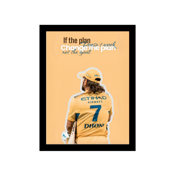 ''Change the Plan, Not the Goal''