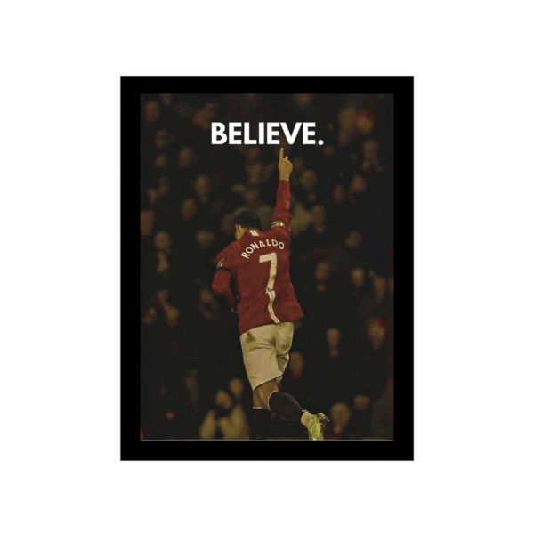 ''Cristiano Ronaldo Believe Wall Art''